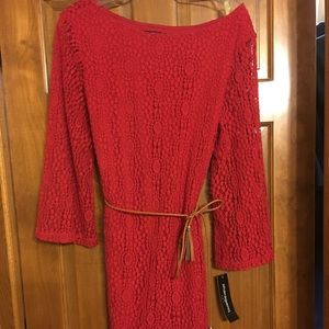 Lacey dress, perfect for a night out!